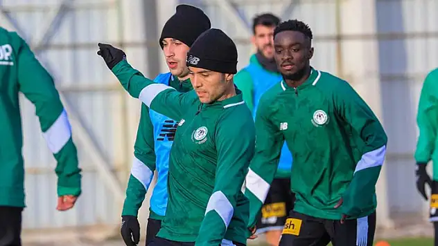 Konyaspor, Göztepe maçı hazırlıklarını sürdürdü

