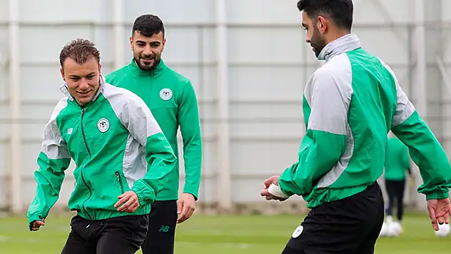 Konyaspor, Göztepe maçı hazırlıklarını sürdürdü