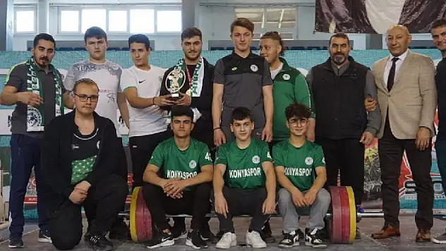 Konyaspor Halter Takımı 4. oldu
