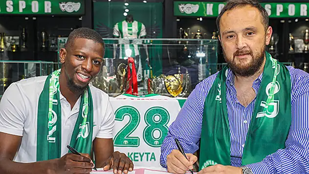 Konyaspor, Hamidou Keyta'yı renklerine bağladı 