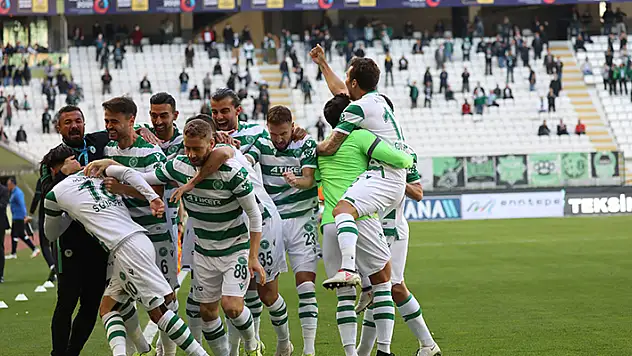 Konyaspor hasreti bitirdi 