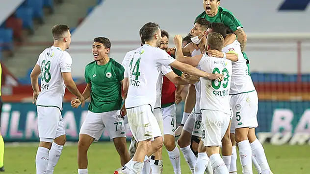 Konyaspor hedefi tutturdu