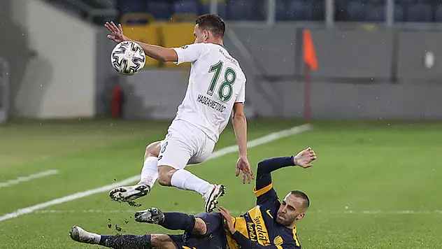 Konyaspor ile Ankaragücü 31. randevuda 