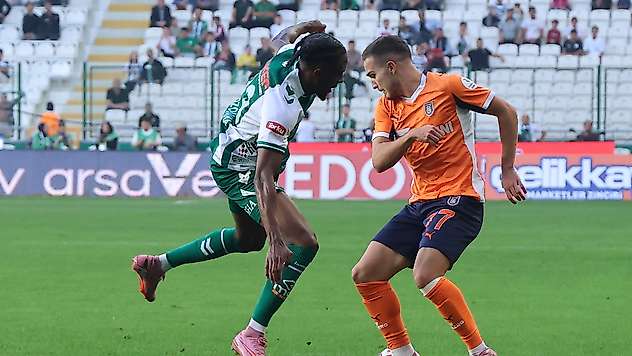 Konyaspor ile Başakşehir FK 31. randevuda