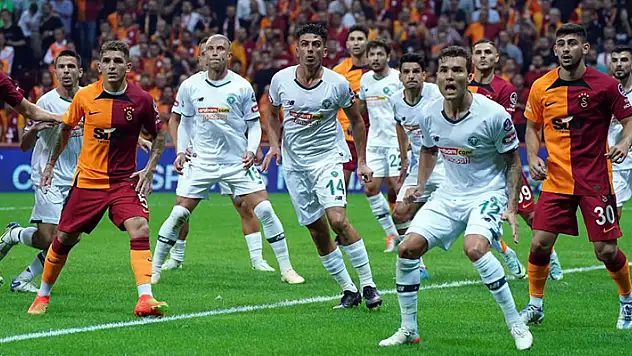 Konyaspor ile Galatasaray 44. randevuda
