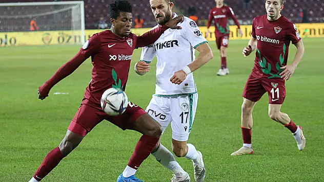 Konyaspor ile Hatayspor ile 4. randevuda 
