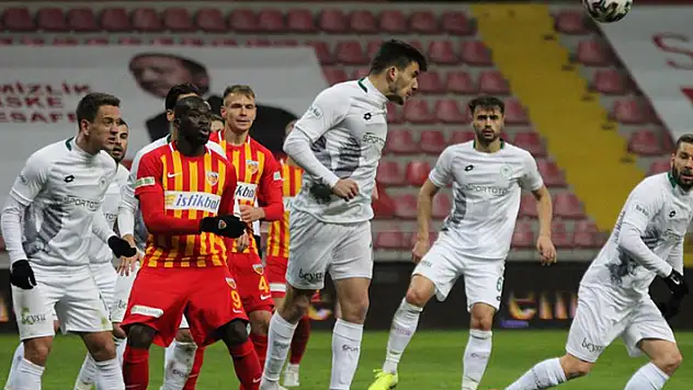Konyaspor ile Kayserispor 29. randevuda
