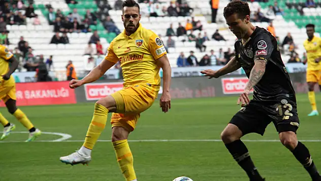 Konyaspor ile Kayserispor 33. randevuda
