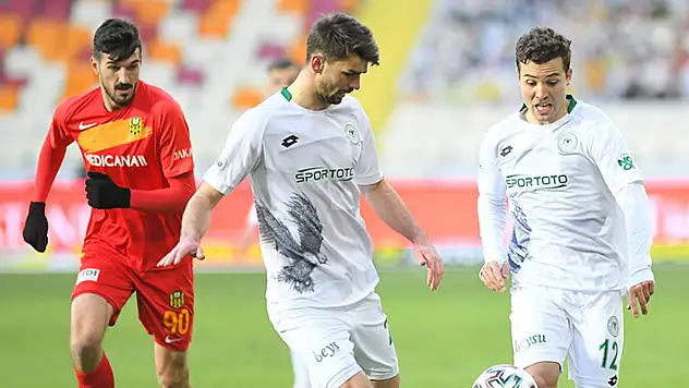 Konyaspor ile Malatya 9. randevuda 