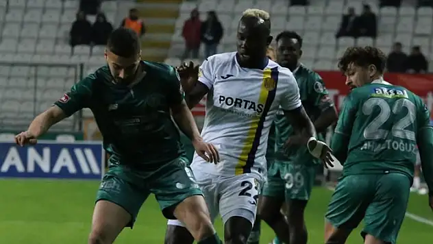 Konyaspor ile MKE Ankaragücü 34. randevuda
