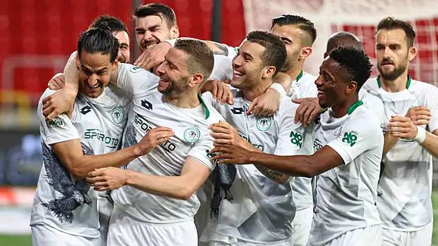 Konyaspor ilki başardı!
