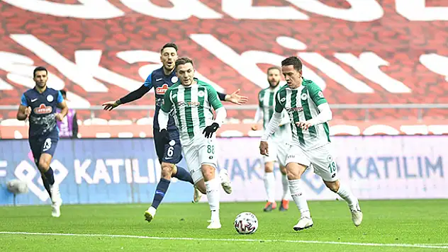 Konyaspor Karagümrük virajında