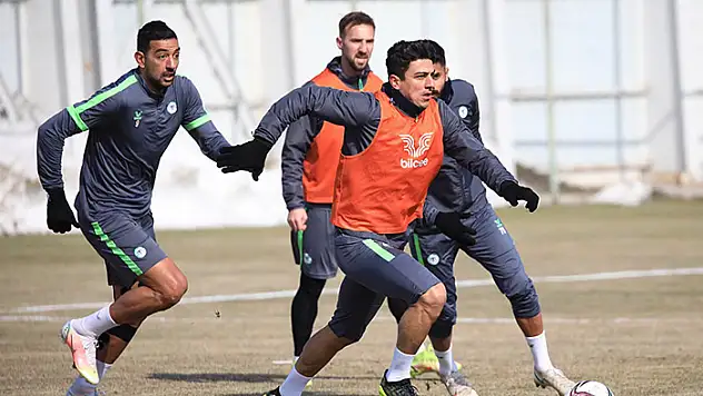 Konyaspor, Kasımpaşa maçı hazırlıklarına devam ediyor