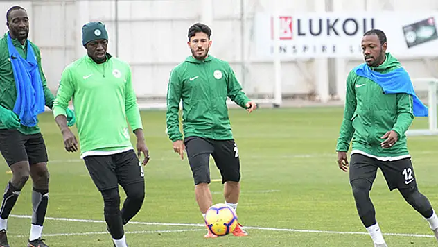 Konyaspor, Kasımpaşa maçı hazırlıklarına devam etti