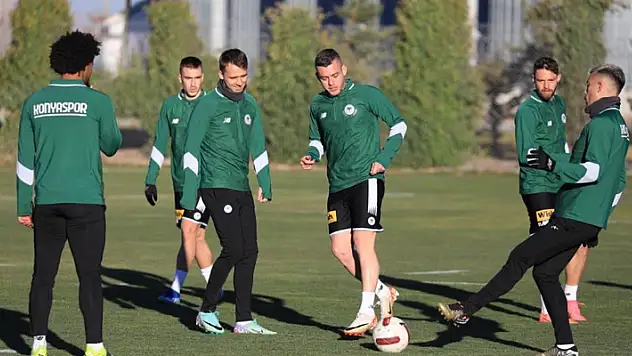 Konyaspor, Kayserispor maçı hazırlıklarını tamamladı
