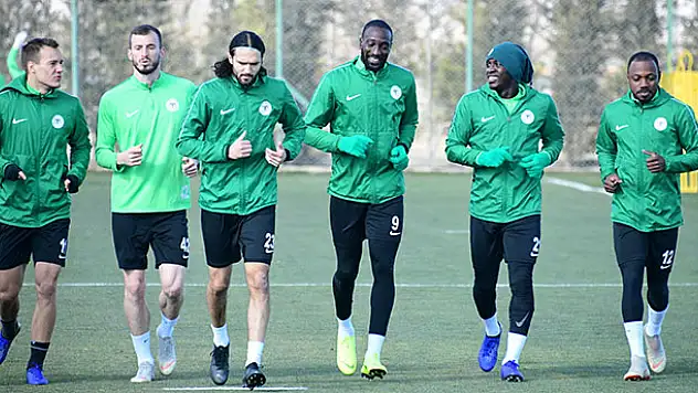 Konyaspor, Kayserispor maçı hazırlıklarına devam etti