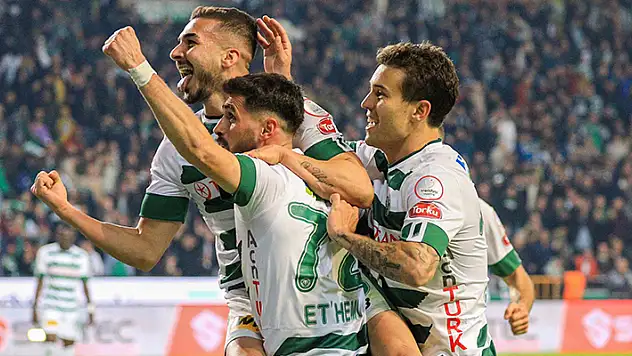 Konyaspor kazandı, rakipler kaybetti