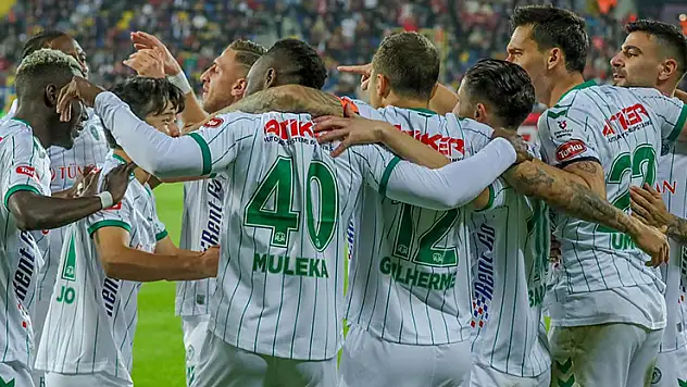 Konyaspor kendine geldi, kötü seriler sona erdi