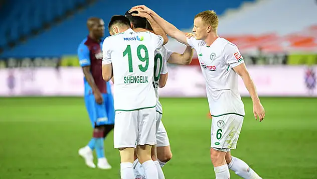 Konyaspor kritik galibiyetlerle ligde kalmayı garantilendi
