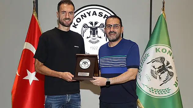 Konyaspor Kulübü 2. Başkanı Adem Bulut'tan Cikalleshi'ye teşekkür mesajı