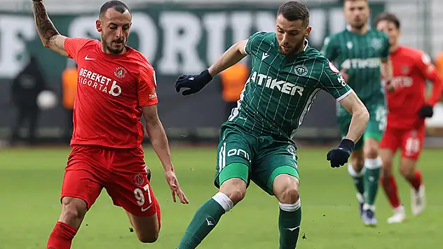 Konyaspor kupada seri başı değil 