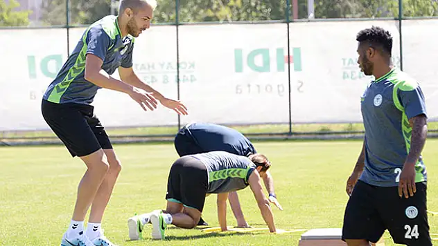 Konyaspor kuvvet çalıştı