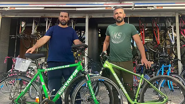 Konyaspor maçına bisikletle gidecek!