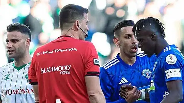 Konyaspor maçının hakemlerine bir tepki daha