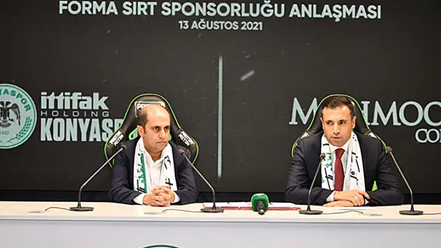 Konyaspor, Mahmood Coffee ile sponsorluk anlaşması imzaladı
