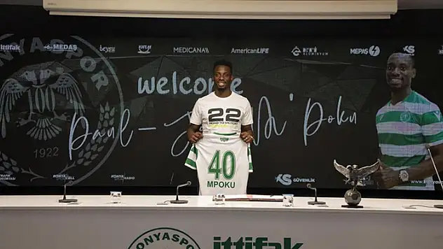 Konyaspor, Mpoku'yu kadrosuna kattı
