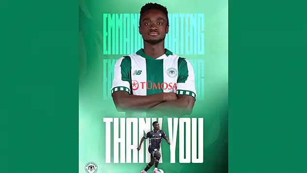 Konyaspor o isimle yollarını ayırdı