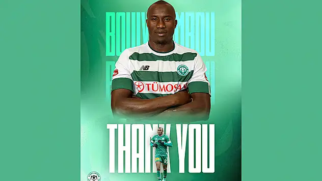 Konyaspor o isimle yollarını ayırdı
