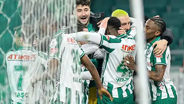 Konyaspor o istatistikte ilk 4'te