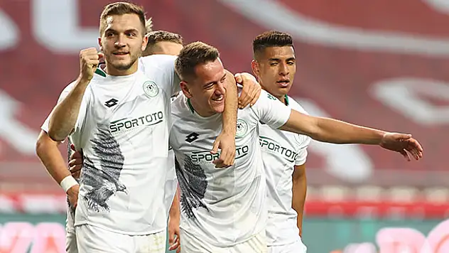 Konyaspor performansıyla göz dolduruyor