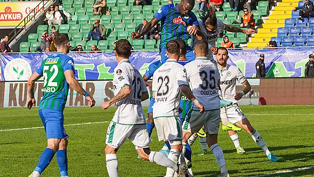 Konyaspor Rize'den puan çıkaramadı!