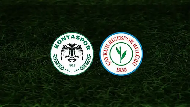 Konyaspor- Rizespor(Maç sonu 1-1)