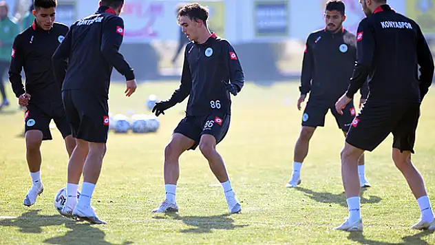 Konyaspor, Rizespor maçı hazırlıklarına başladı