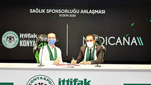Konyaspor, sağlık sponsoru Medicana ile sözleşme yeniledi