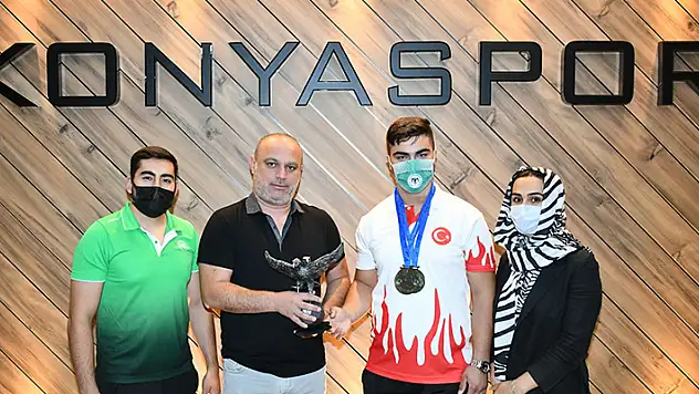 Konyaspor, Sami Baki'yi ağırladı 