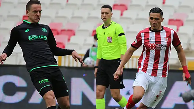 Konyaspor Sivas'tan çıkamadı