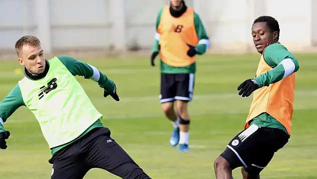 Konyaspor, Sivasspor maçı hazırlıklarını sürdürdü
