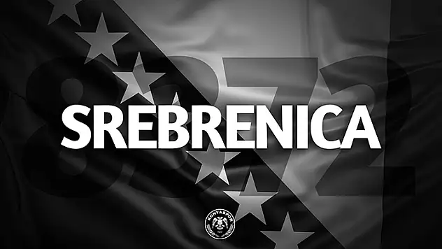 Konyaspor, Srebrenitsa katliamını unutmadı 