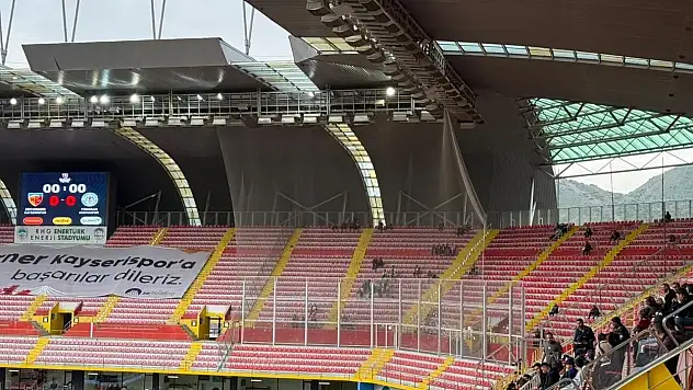 Konyaspor taraftarı Kayseri'ye gelmedi