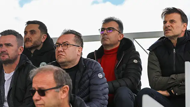 Konyaspor Teknik Direktörü Aleksandar Stanojevic U19 Takımının maçını izledi