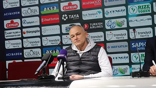 Konyaspor Teknik Direktörü Fahrudin Ömerovic, 'İstediğimiz oyunu oynadık ama 2 puan kaybettik'