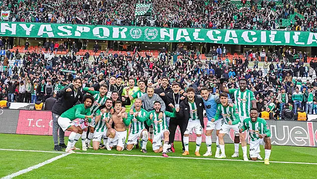 KONYASPOR TRABZON'U YENEREK ÇIKIŞA GEÇTİ