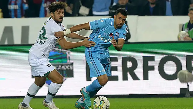 KONYASPOR TRABZON VİRAJINDA
