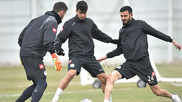 Konyaspor, Trabzonspor maçı hazırlıklarına başladı