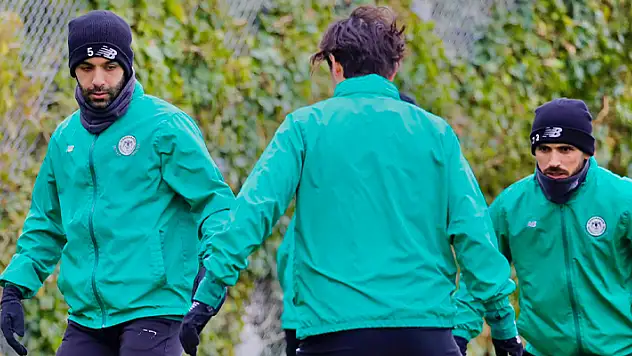 Konyaspor, Trabzonspor maçının hazırlıklarını sürdürdü
