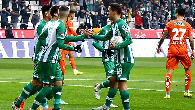 Konyaspor'u penaltılar kurtardı